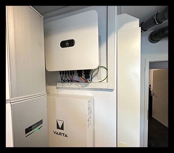 Solarenergie mit Batteriespeicher 